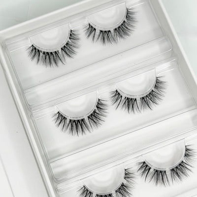 Drama Baby DIY Wimpern — offene 4er Box mit Dolleye Look von Glashes