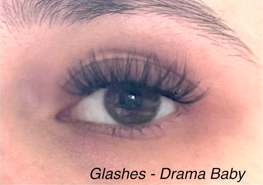 Drama Baby DIY Wimpern am Auge — Dolleye Look