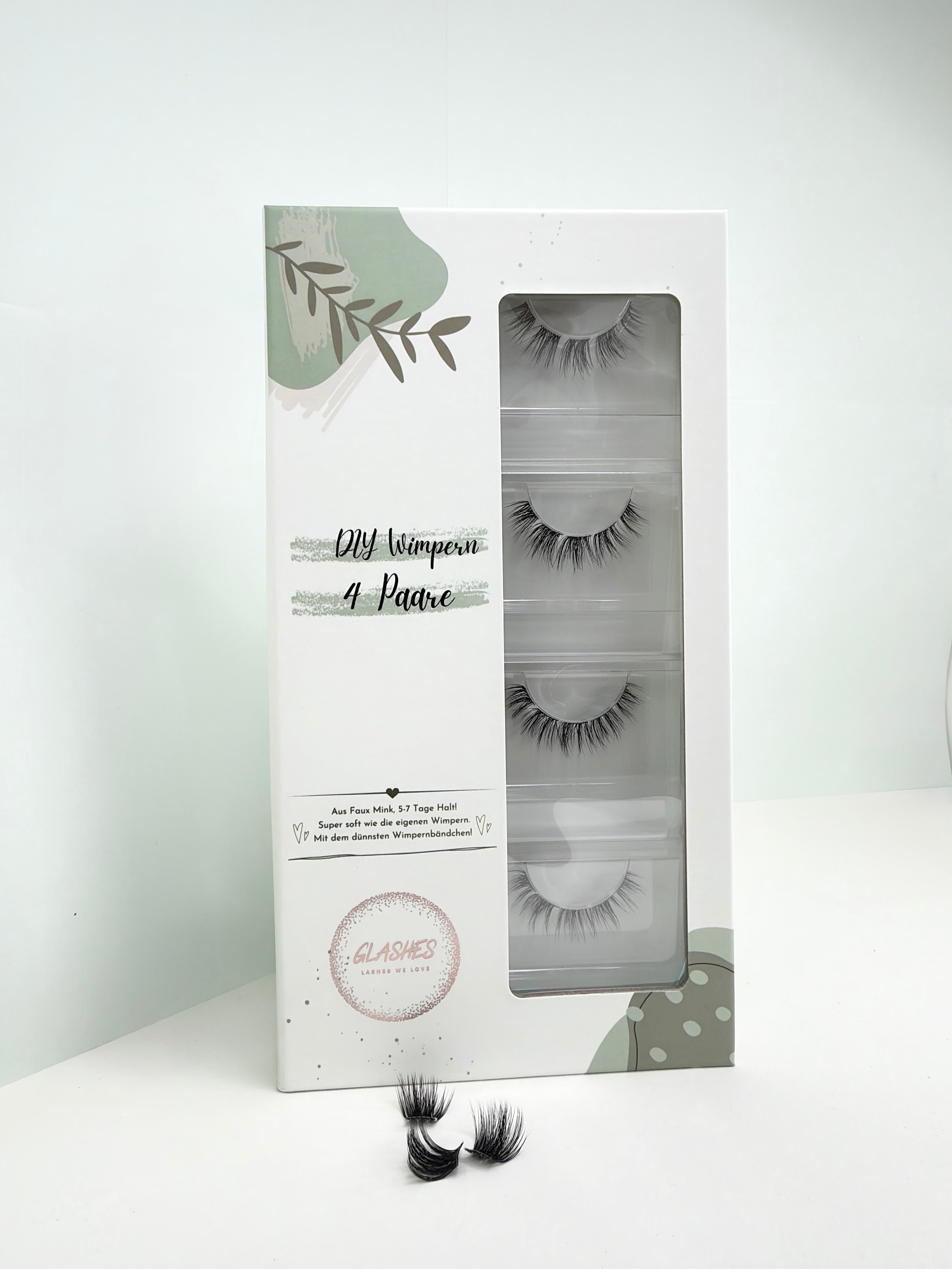 Fluffy Whispy 2.0 (Dolleye Look) 12-14mm CC-Curl - Glashes