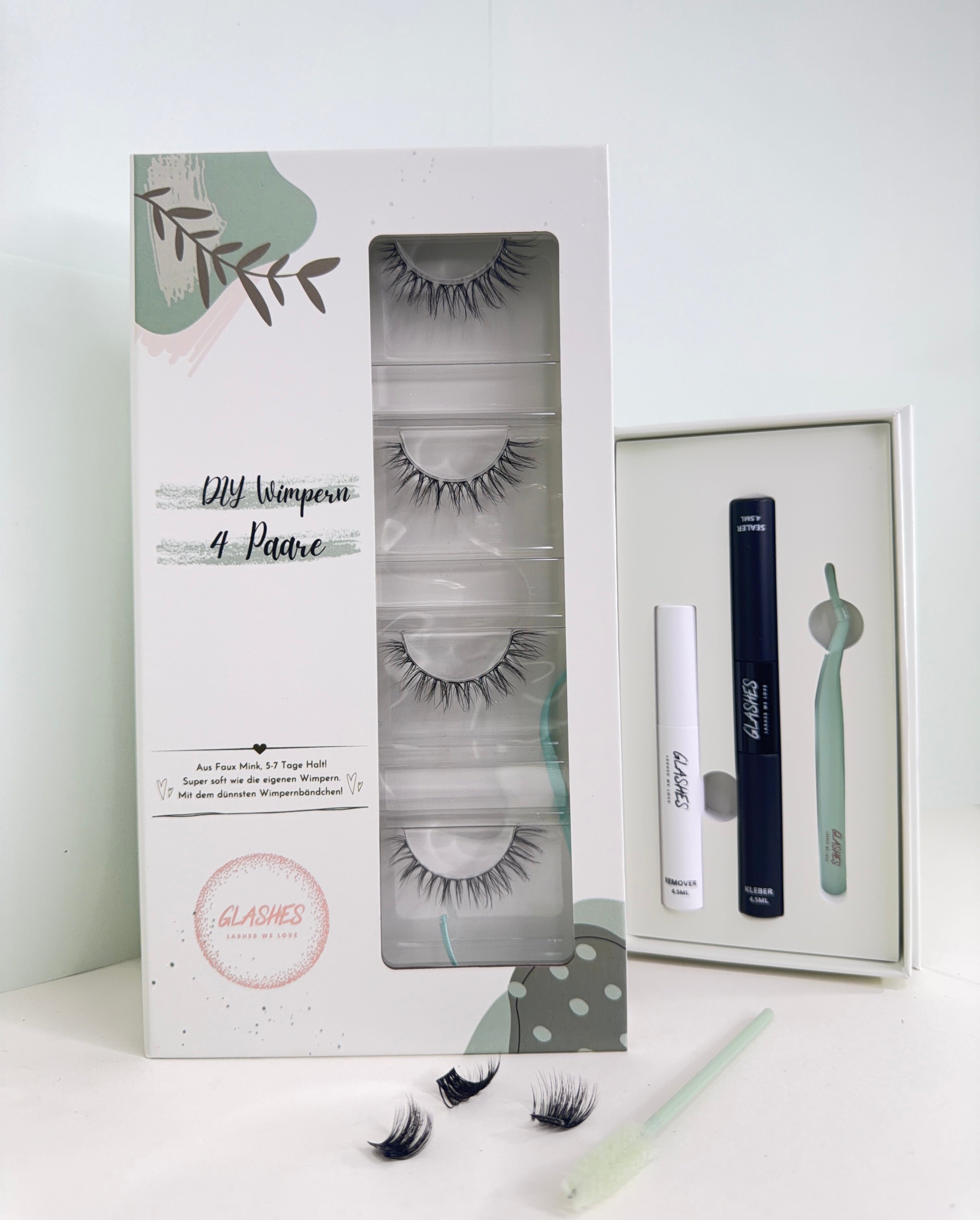 Starterset Butterfly Bliss (Cateye) 10-14mm D- Curl - Glashes