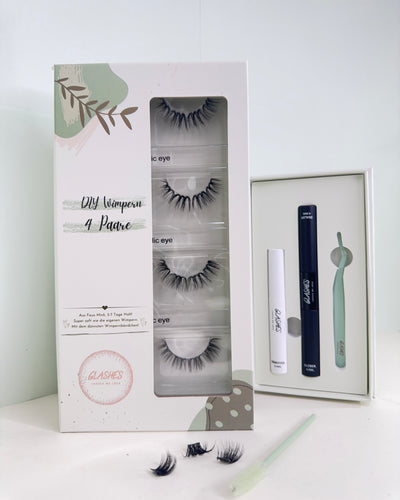 Starterset Angelic Eyes(Dolleye 12-14mm D- Curl ) - Glashes