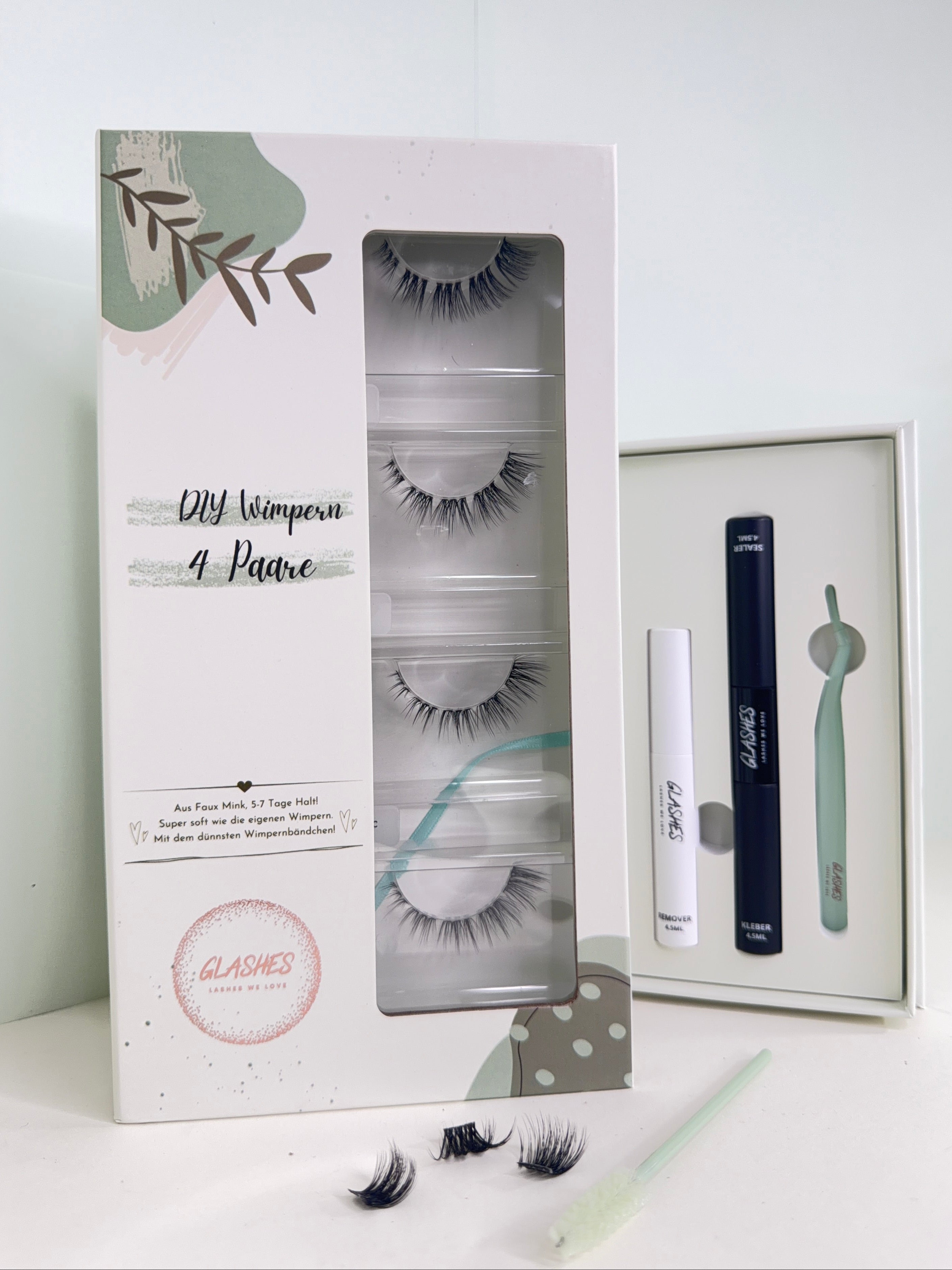 Starterset Elastic Wings (Cateye 10-14mm CC- Curl ) - Glashes