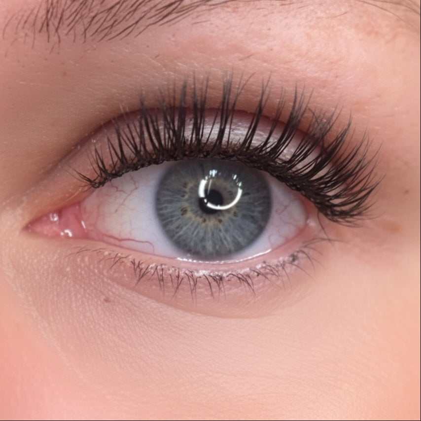 Hawaiian Surfergirl DIY Wimpern am Auge — natürlicher Dolleye Look mit CC-Curl