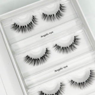 Angelic Eyes DIY Wimpern — offene 4er Box mit Dolleye Look von Glashes