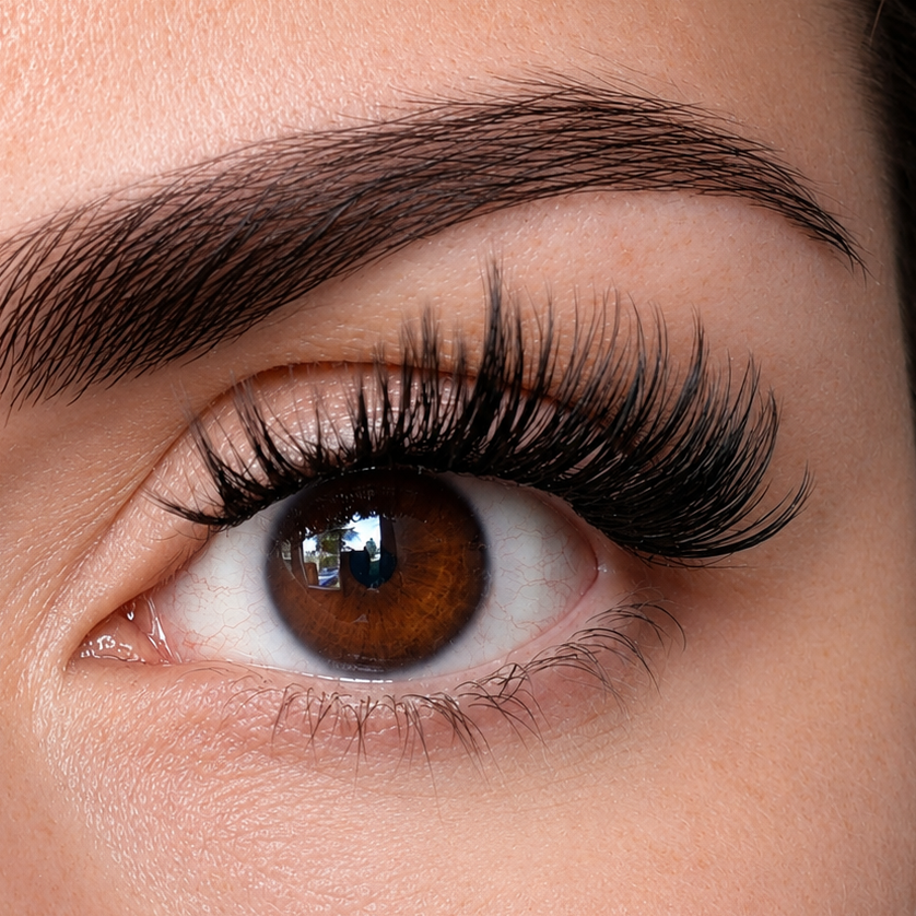 Black Peacock DIY Wimpern am Auge — femininer Cateye Look mit CC-Curl