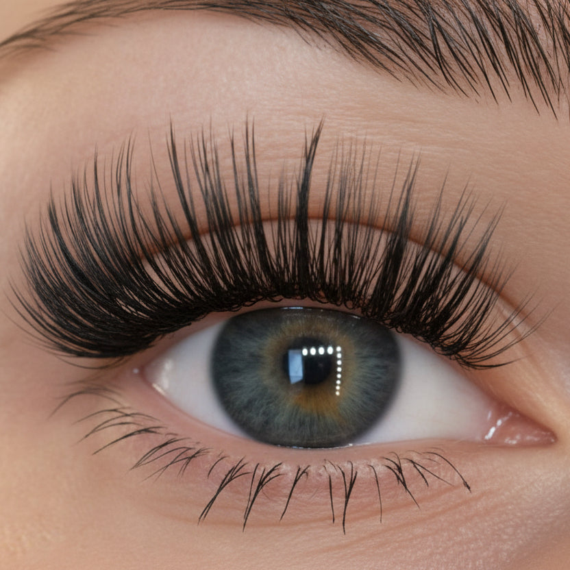 Endless Glashes DIY Wimpern am Auge — Dolleye Look