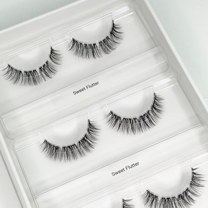 Sweet Flutter DIY Wimpern — offene 4er Box mit Dolleye Look von Glashes