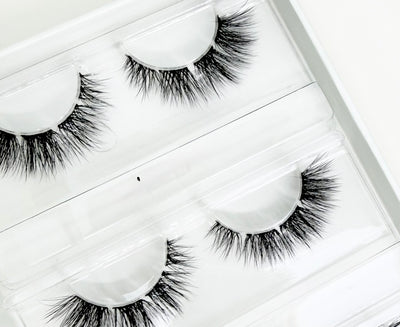 Angel Bloom DIY-Wimpern von Glashes – Wimpern in der offenen Box, Nahaufnahme