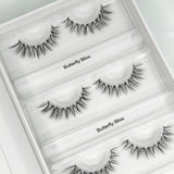 Butterfly Bliss DIY-Wimpern von Glashes – Wimpern in der offenen Box, Nahaufnahme
