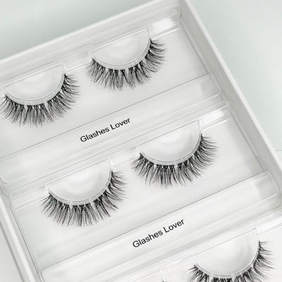 Glashes Lover DIY-Wimpern von Glashes – Wimpern in der offenen Box, Nahaufnahme