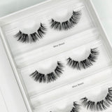 Miss Beast DIY-Wimpern von Glashes – Wimpern in der offenen Box, Nahaufnahme