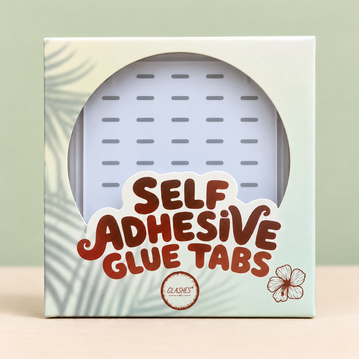 Glashes Pre-Glued Klebestreifen in Grau – Box mit 192 selbstklebenden Streifen für DIY-Wimpern