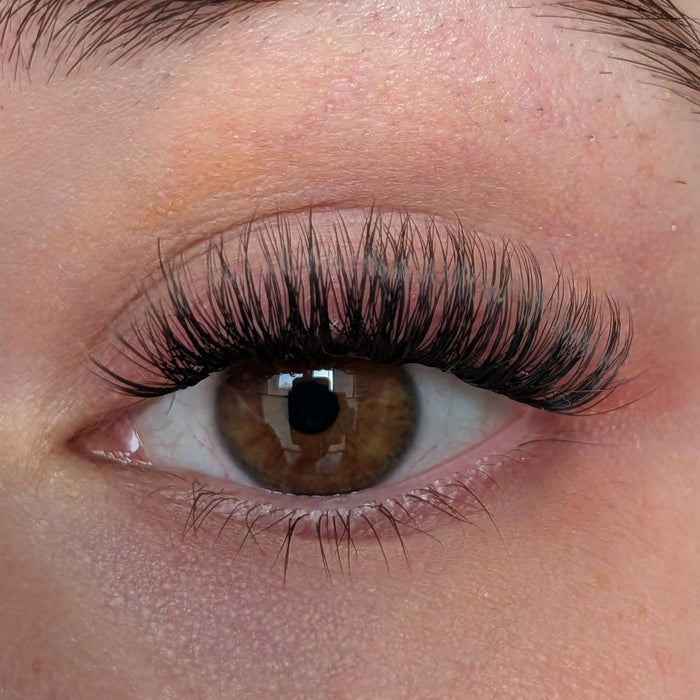 Sweet Flutter DIY-Wimpern von Glashes – Tragebild am Auge