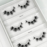Tokyo Nr.1 DIY-Wimpern von Glashes – Wimpern in der offenen Box, Nahaufnahme