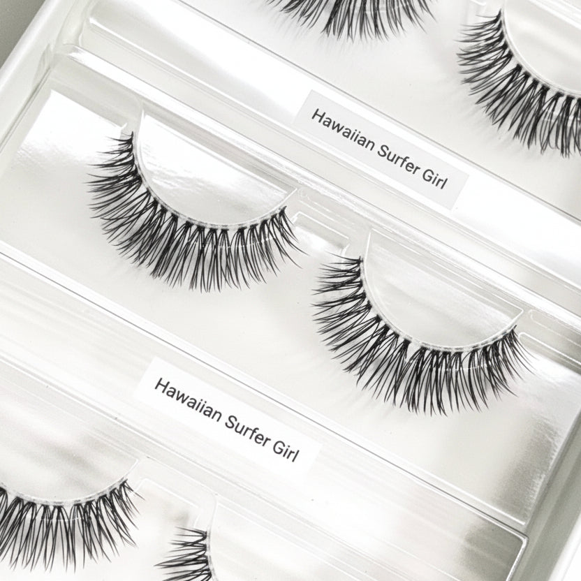 Hawaiian Surfergirl (Dolleye) 8-12mm CC-Curl - Glashes