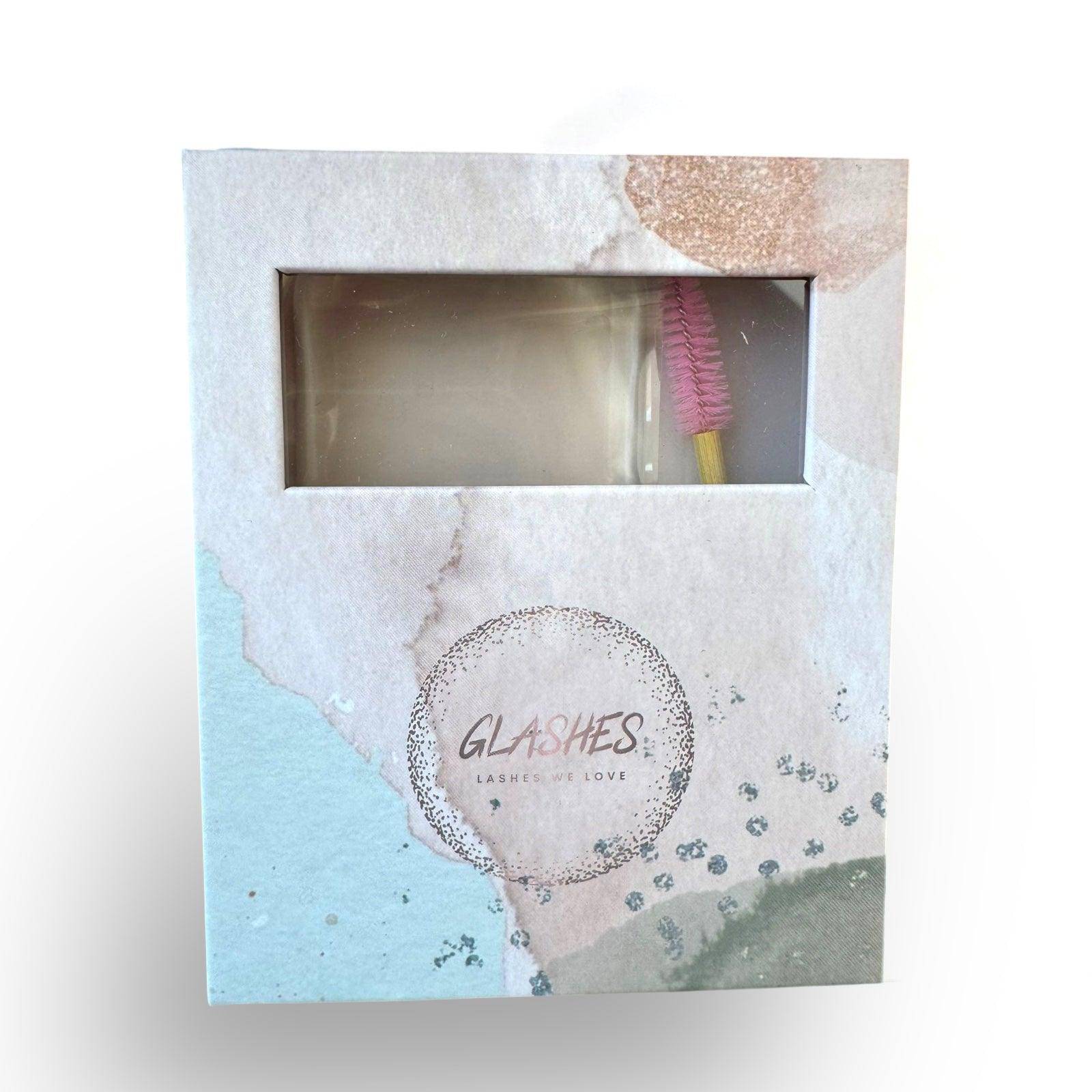 Lashpad mit Box und Wimpernbürste - Glashes