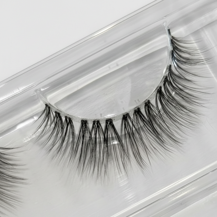 dunkelbraune wimpern 