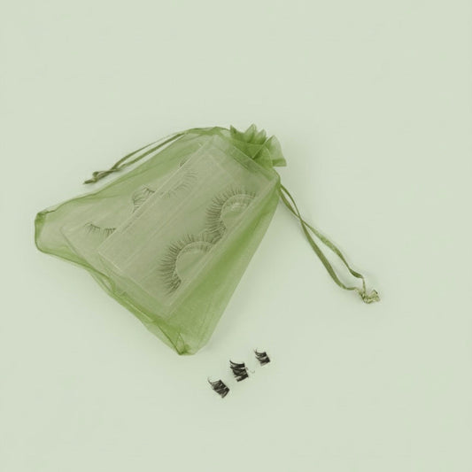 Glashes DIY Wimpern 1 Paar ohne Box — Nachfüllpackung