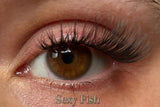 Sexy Fish DIY Wimpern am Auge — Cateye Look