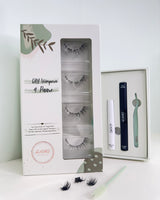 Starterset Luna Lash  (Cateye) 6-14mm CC- Curl - Glashes