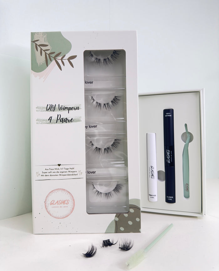 Starterset Whispy Lover (Cateye) 8-12mm CC-Curl - Glashes