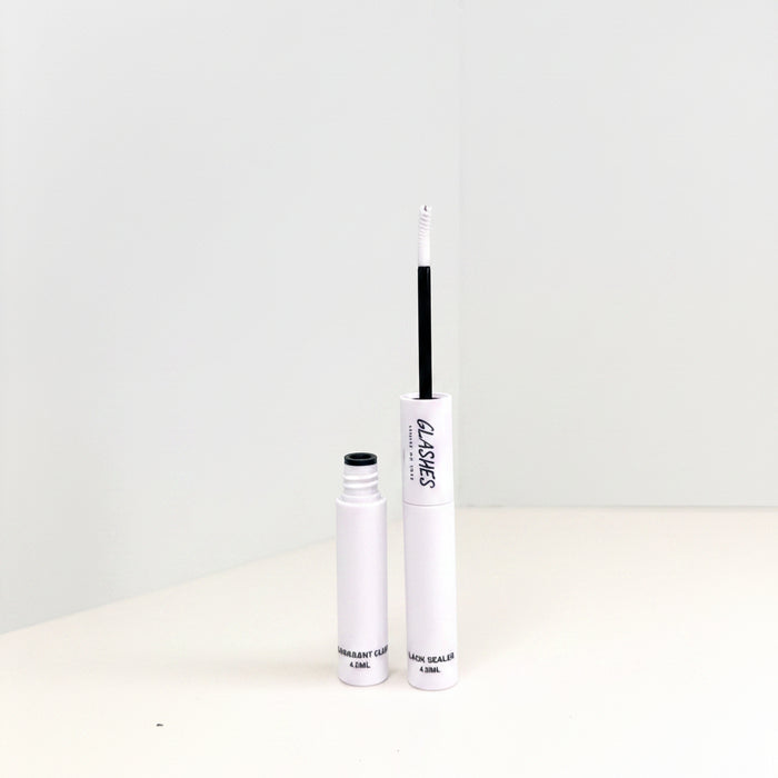 Glashes Transparenter Kleber und Schwarzer Sealer Set — limitierte Edition