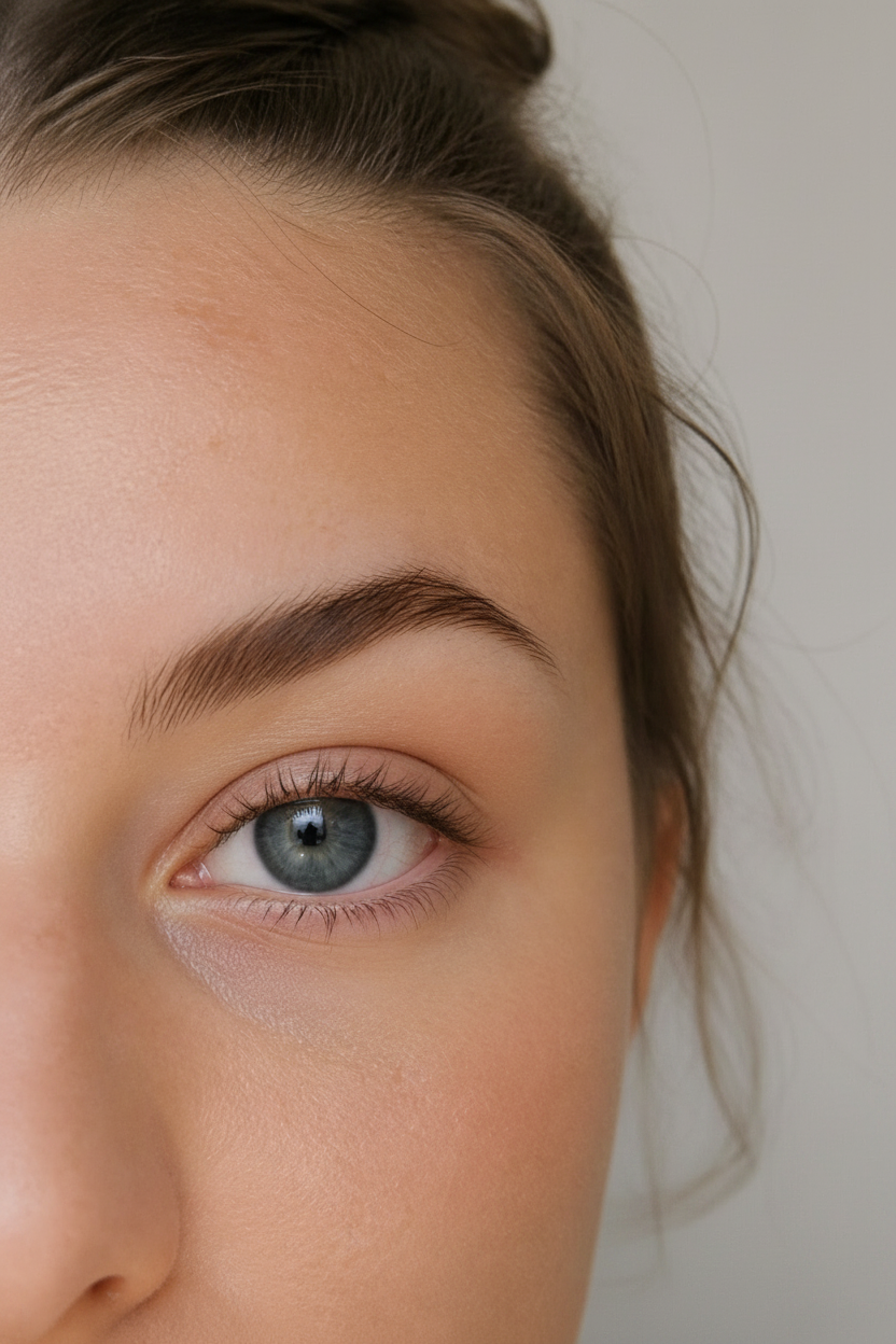 Vorher-Bild DIy lashes 